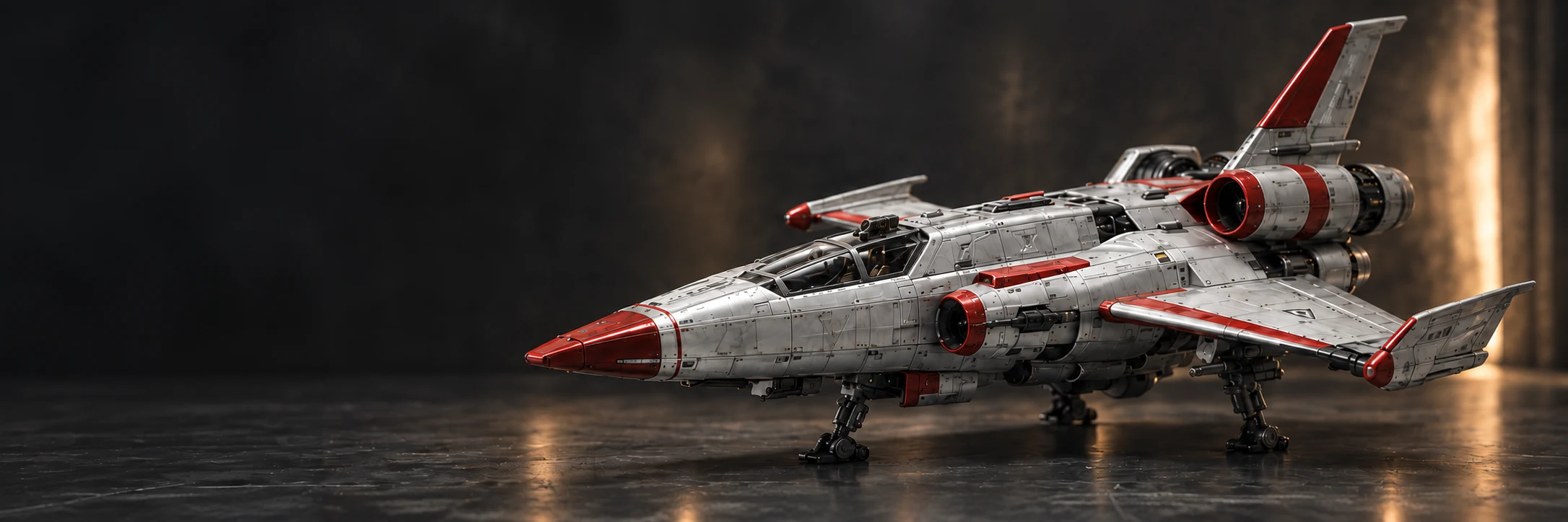 Cinematic spacecraft model
